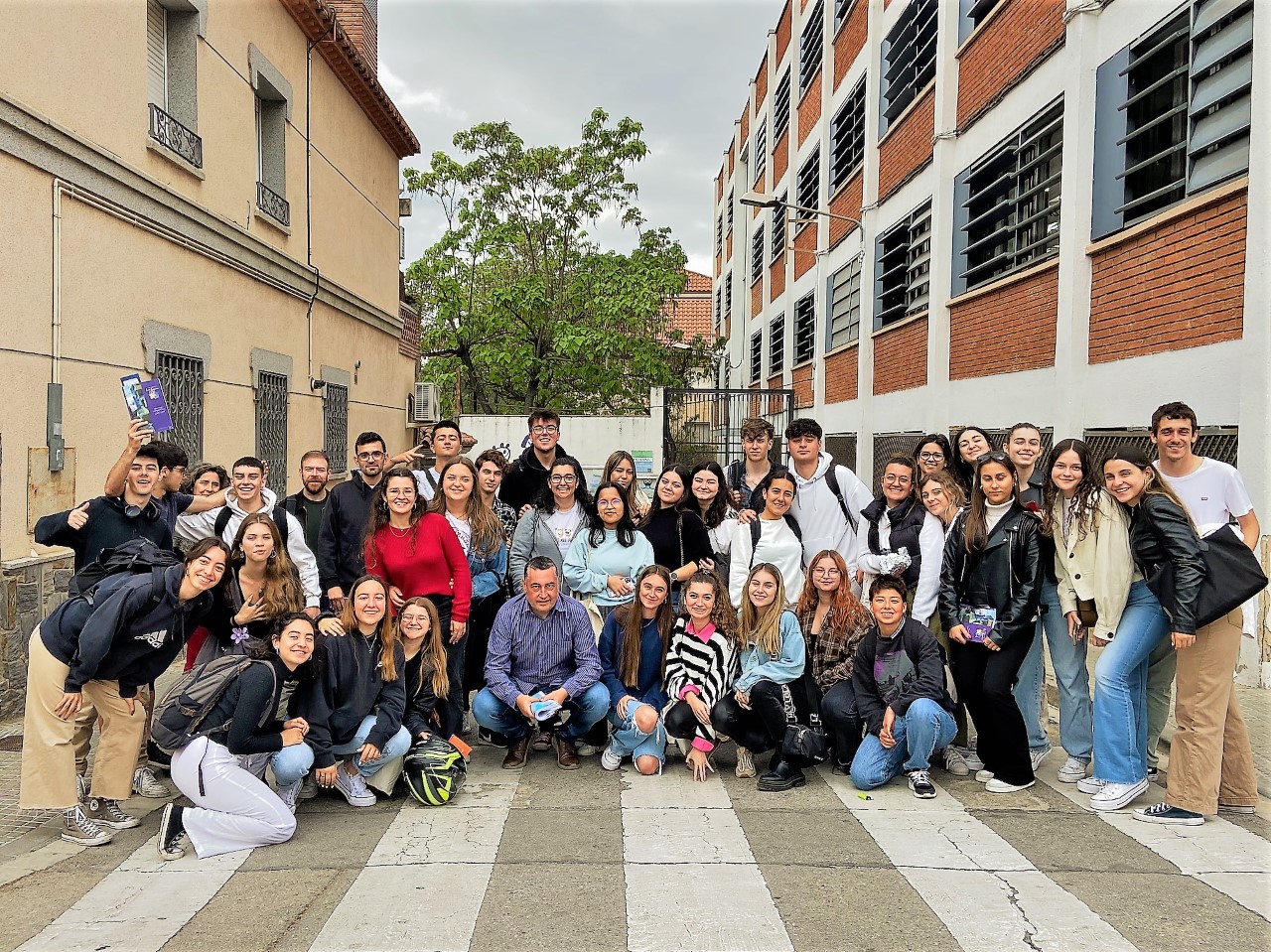 Estudiantat de 1r de Pedagogia.